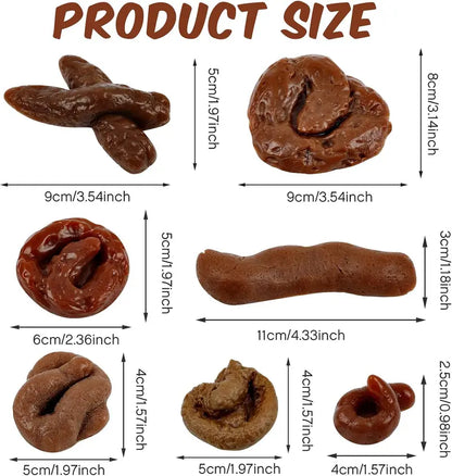 Fake Poop Realistic Prank Poop Props