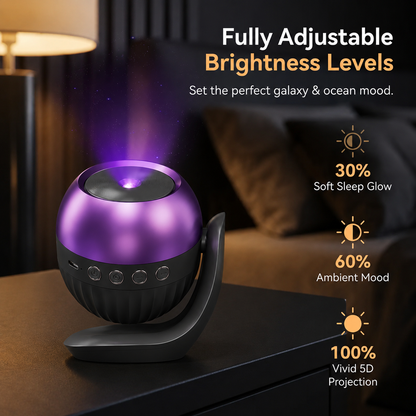🔮 Starry Night Light Projector – Turn Any Room Into a Dreamy Galaxy ✨