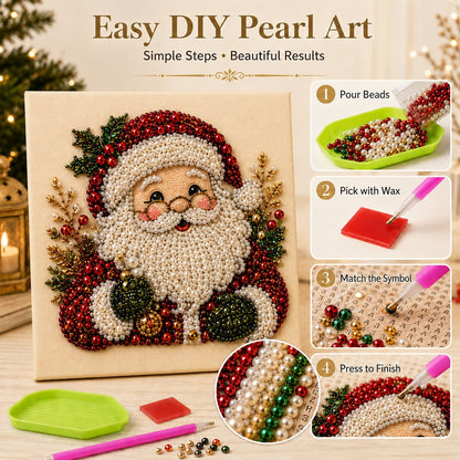 💥 Last Day 57% OFF – 👻✨ Halloween Pearl Art DIY Kit – Turn Tiny Pearls into Spooky-Cute Magic