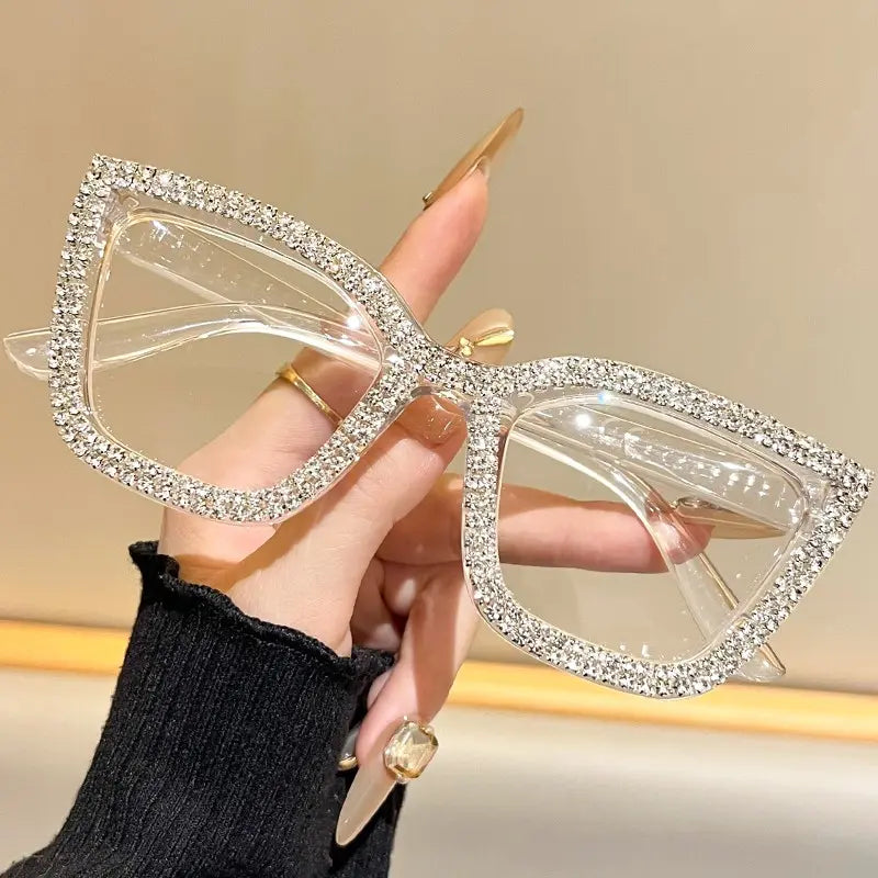 🔥Best Seller- 🐱Cat Eye Anti-Blue Light Reading Glasses 💎Diamond Inlaid