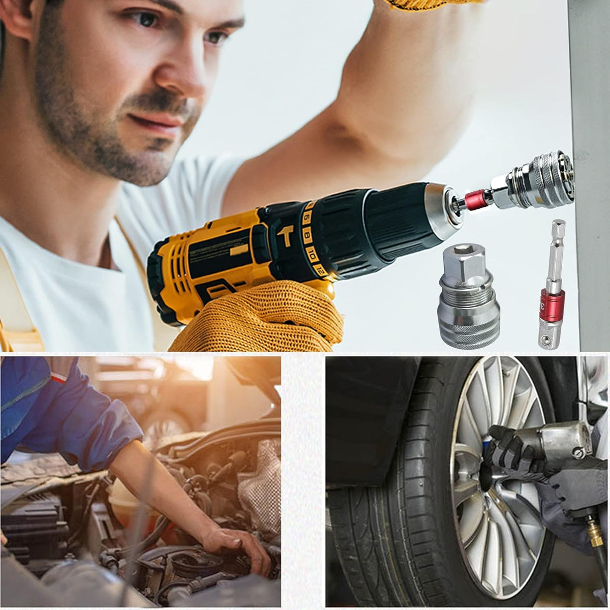 🔥 Multi-Function Universal Socket Wrench Tool