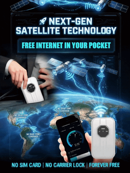 Global Coverage Boundless Portable Wi-Fi– 🛜