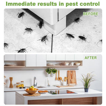 🪳 12-Piece Roach Bait Station Set – Indoor Cockroach & Crawling Pest Control