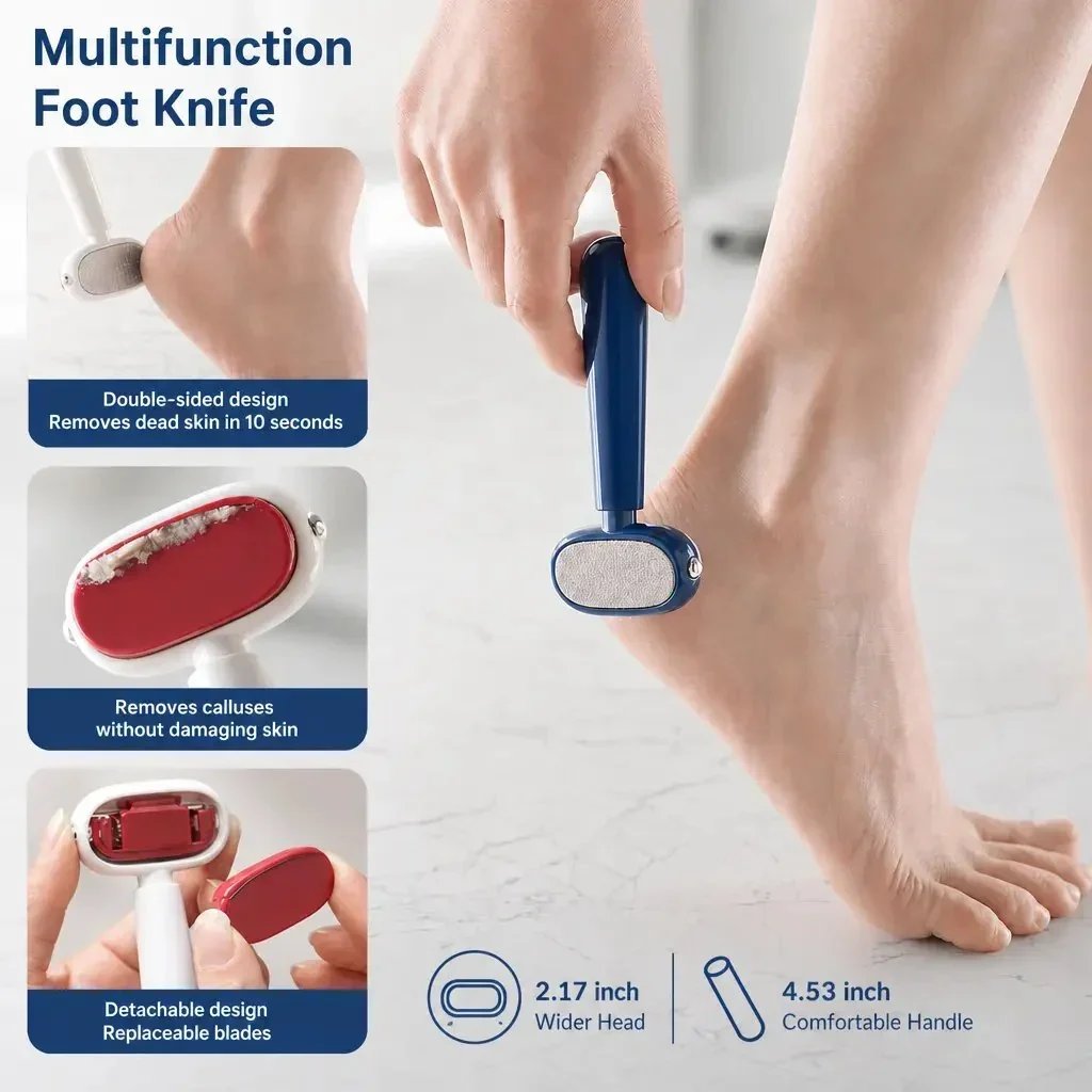 2PCS-Dual-Sided Foot Callus Remover – Smooth, Soft Feet Without the Fuss🦶