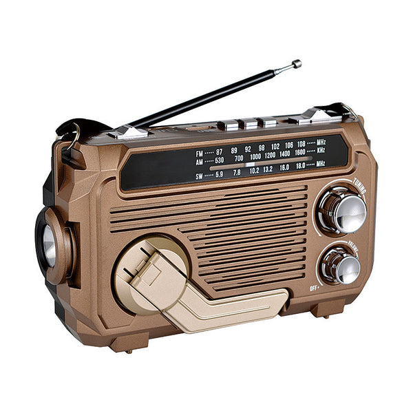 Multifunctional Solar-Powered Radio