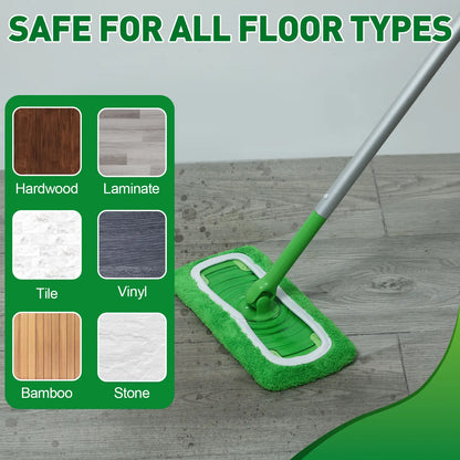 8Pcs Microfiber Mop Pads Compatible with Swiffer Sweeper Mop Wet and Dry Flat mop Cover Replacement Reusable Sweeping pad Refills Handle Not Include