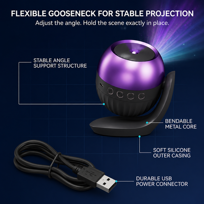 🔮 Starry Night Light Projector – Turn Any Room Into a Dreamy Galaxy ✨