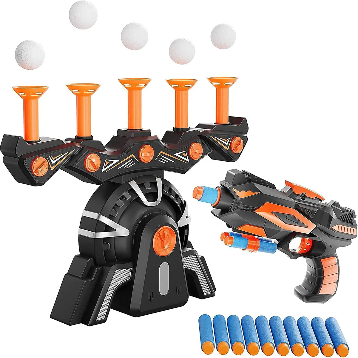 🎯 Hover Shot Shooting Toy for Kids Ages 6+ – Floating Ball Target Game with Foam Darts & Toy Gun 🎁