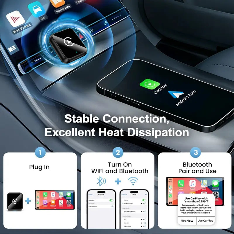 ⚡ Ditch The Cable Forever Convert Wired CarPlay To Wireless In Just 3 Steps