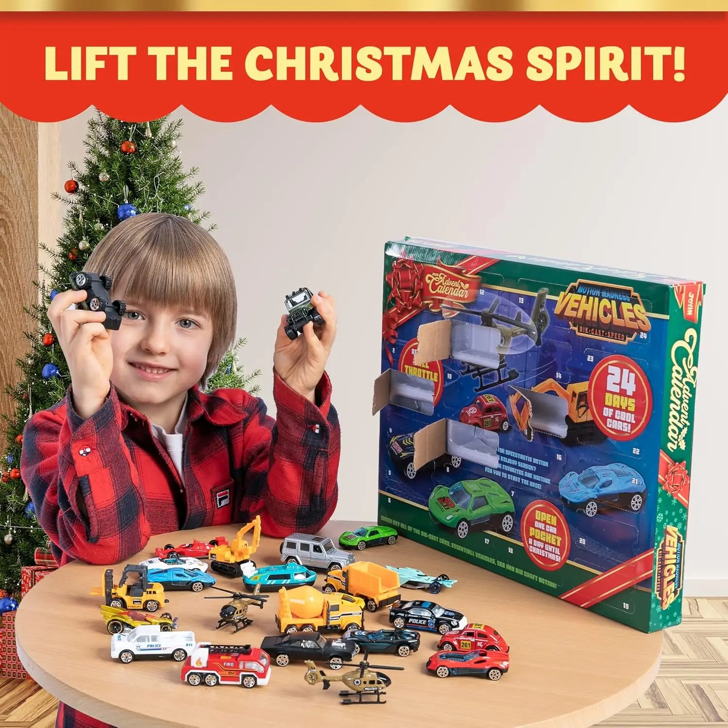 🔥Limited Time 50% OFF🔥 2026 Christmas Car Advent Calendar – 24 Surprises Before Christmas