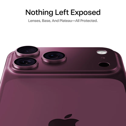 iPhone 18 Camera Lens Protector — Full-Coverage 9H+ Glass Protection
