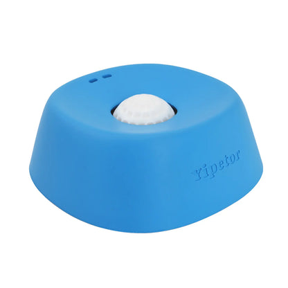 🐶🐶No-Spill Slow Feeder Dog Bowl — Built-In Rolling Ball for Liquid Treats