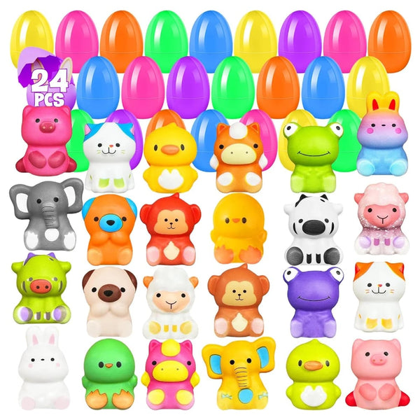 💥Hot-selling- Easter Eggs Prefilled Slow Rising Squishy Toys