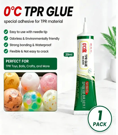 Specialized adhesive for TPR soft rubber; colorless, transparent, and eco-friendly; provides strong, waterproof bonding.