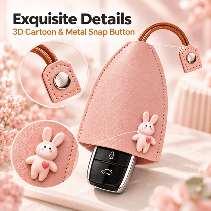 Buy 1 Get 1 Free-2Pcs🔥Cute Cartoon Pull-Out Key Case