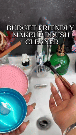 2Pack-Makeup Brush Cleansing Soap (with Silicone Cleaning Pad) — 3.52 oz / 100 g