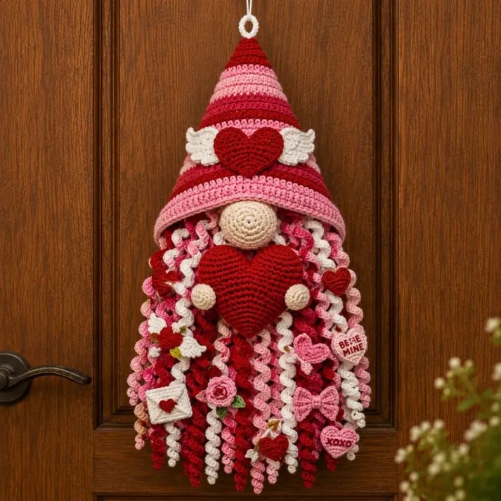 🧶 DIY Seasonal 3D Crochet Door Hanger Kit Collection — Create A Handmade Welcome For Every Season 💕