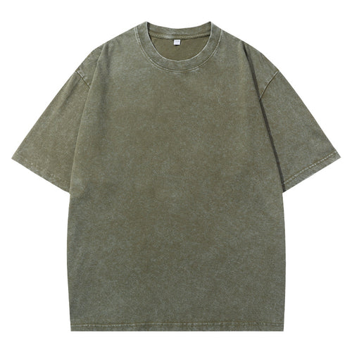 👕 Distressed Washed Cotton Tees – Breathable, Oversized & Unisex ✨