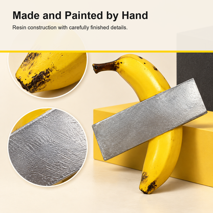 🍌✨ Duct Tape Banana Wall Sculpture – Handmade Resin Wall Decor 🎨