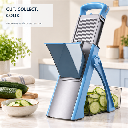 🥕🔪 sohochic Safe Mandoline Slicer Plus – Adjustable Vegetable Chopper & Fries Cutter ✨