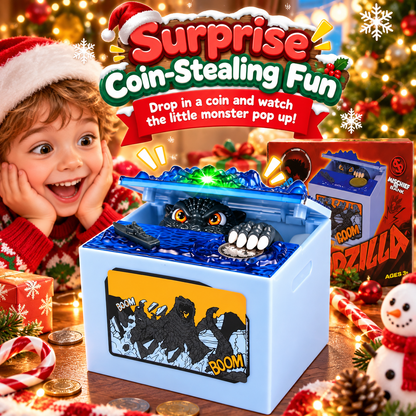 🎁Creative Dinosaur Piggy Bank For Kids | Interactive Coin Saving Toy Gift