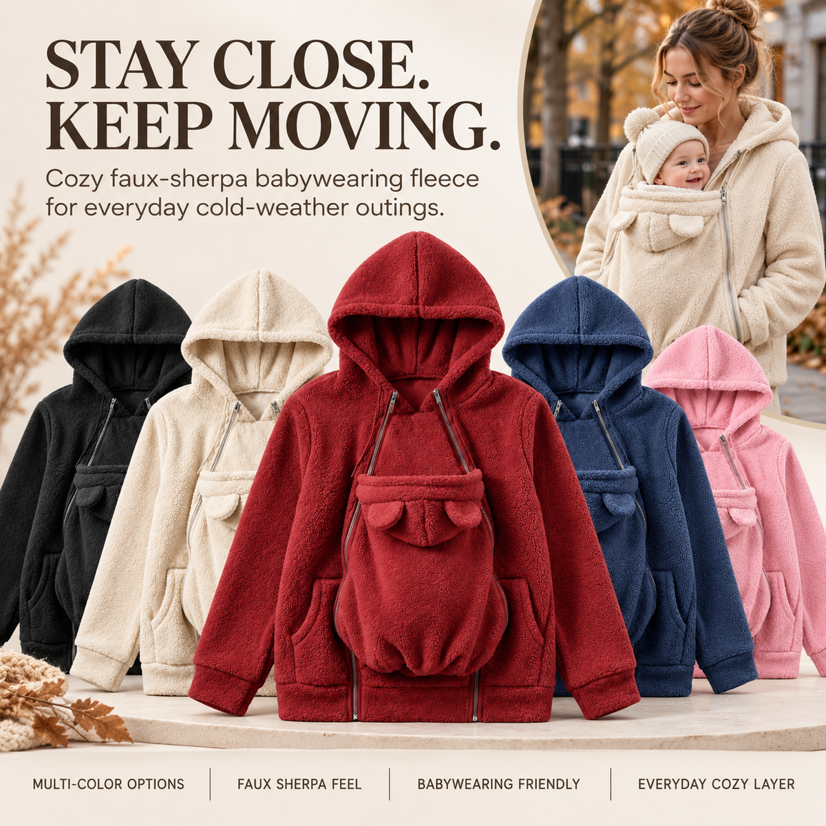 🔥50% OFF👶 BabyJoey Fleece🛡️ Hypoallergenic & Gentle on Baby Skin