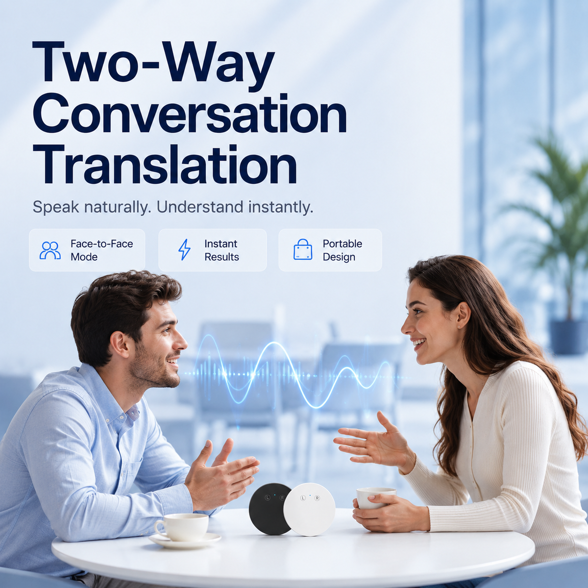 🔥AI Language Translator – Real-Time Voice Translator | 165+ Languages