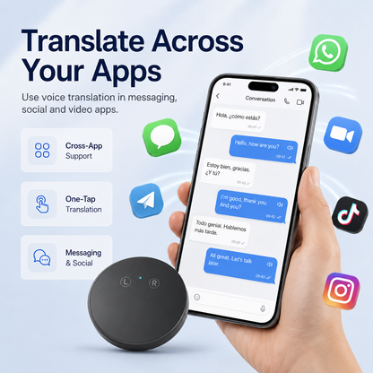 🔥AI Language Translator – Real-Time Voice Translator | 165+ Languages