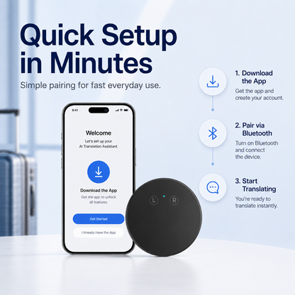🔥AI Language Translator – Real-Time Voice Translator | 165+ Languages