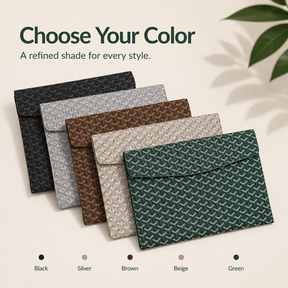 A4 Padfolio Document Organizer – 13" Laptop & Tablet Sleeve with Magnetic Closure