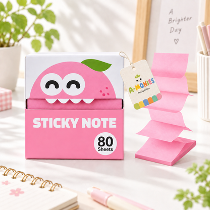 ✨ Glitter Transparent Pull-Out Sticky Notes & Aesthetic Memo Pads