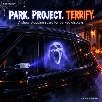 Halloween Ghost Window Projector – Spooky Effects for Home & Car