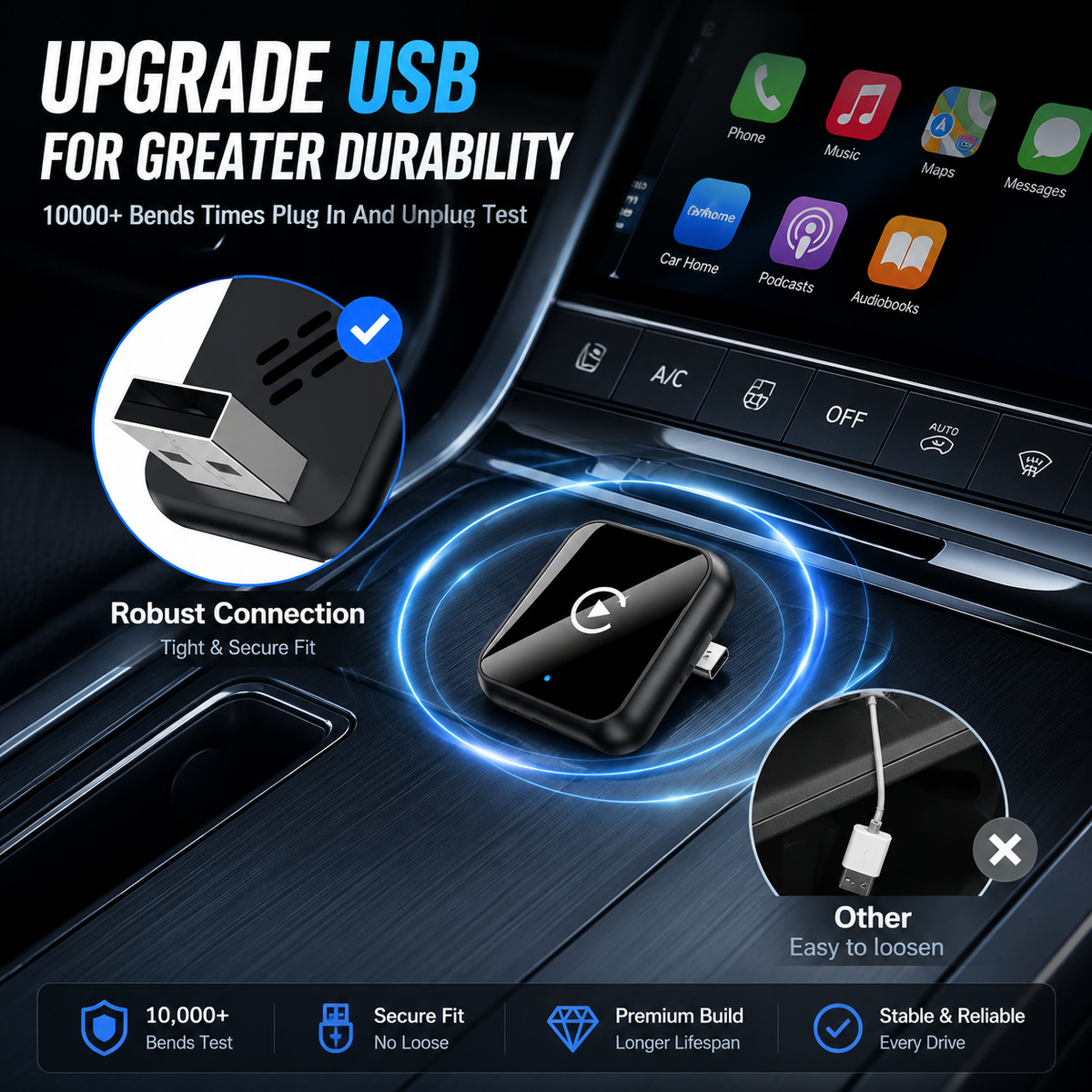 ⚡ Ditch The Cable Forever Convert Wired CarPlay To Wireless In Just 3 Steps