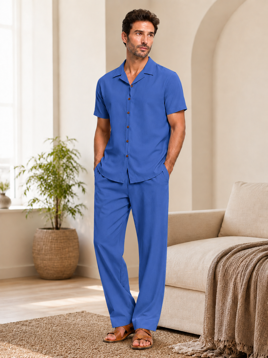 🏖️ Men's 2-Piece Casual Outfit