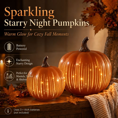 ✨Twinkle Light Pumpkins🎃