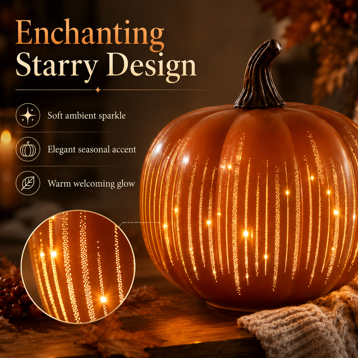✨Twinkle Light Pumpkins🎃