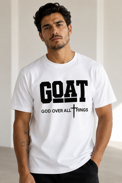 🐐 Top Goat "God Over All Things" T-Shirt