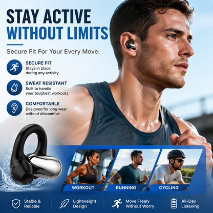 3‑in‑1 Multi‑Style Wireless Earbuds | Sleep‑Sport‑In‑Ear 3 Pairs Earphones