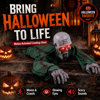 🔥 Limited-Time 50% OFF👻 Animated Halloween Crawling Ghost 🎃