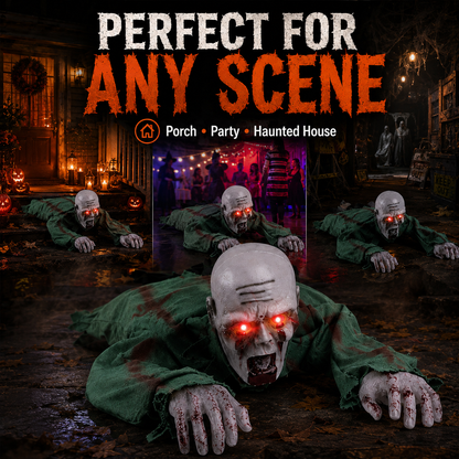 🔥 Limited-Time 50% OFF👻 Animated Halloween Crawling Ghost 🎃