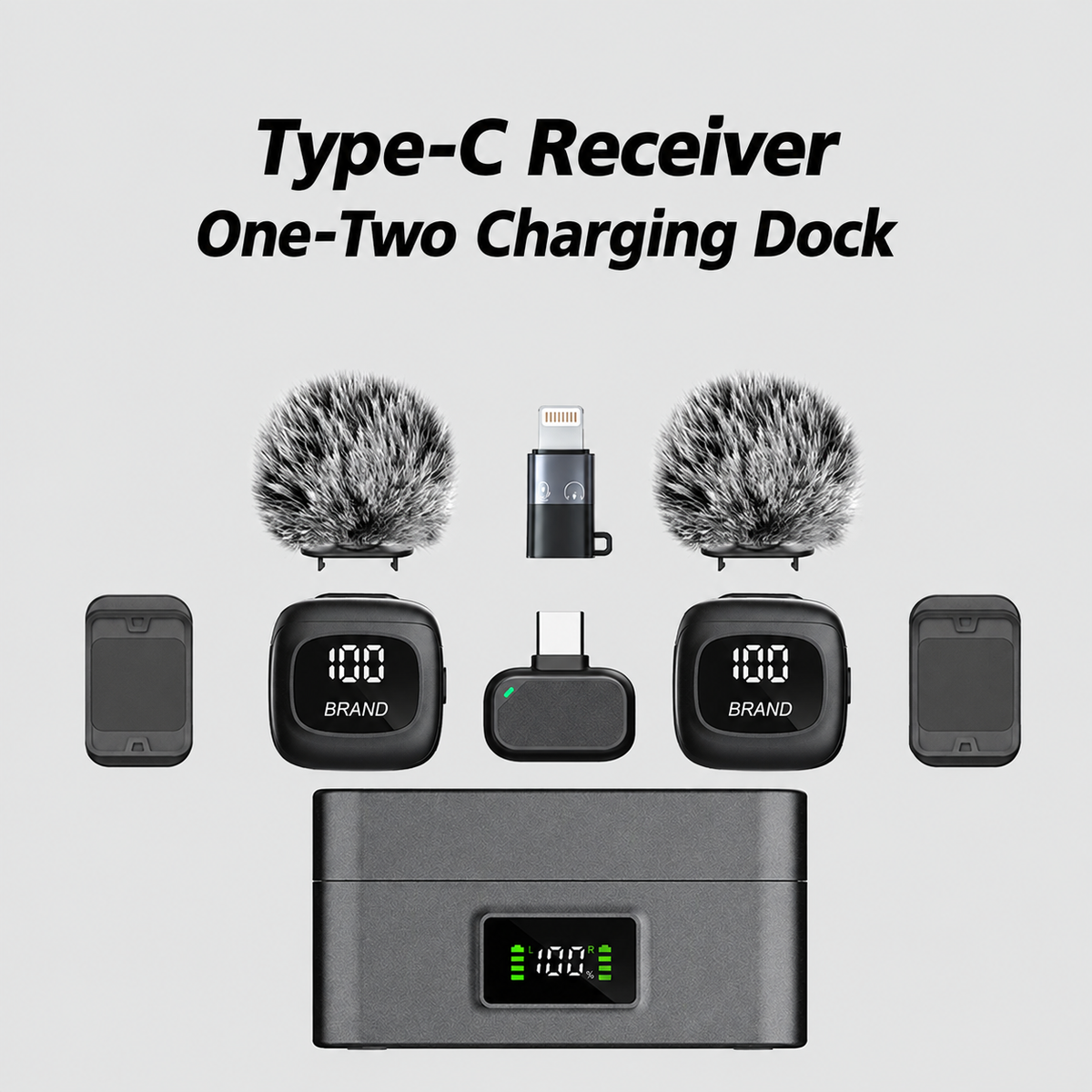 Great Gear for the New Semester! Wireless Microphone — Portable, magnetic, mini clip-on microphone for smartphones (iPhone and Android).