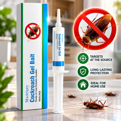 2-Pack Cockroach Gel Bait with Precision Applicator