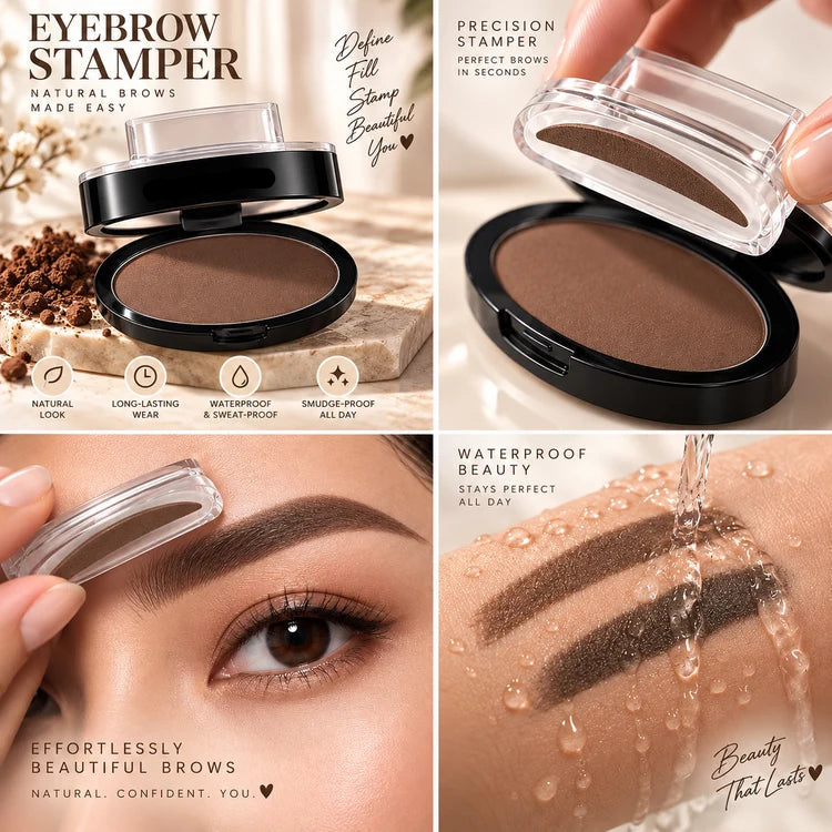 Waterproof Eyebrow Stamper Kit