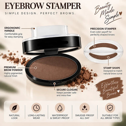 Waterproof Eyebrow Stamper Kit