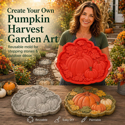 🌻 Reusable Garden Stepping Stone Mold | DIY Concrete Art Mold