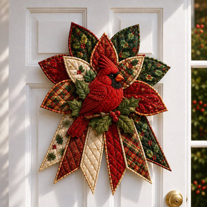 🎄 Festive Quilted Christmas Door Hanging DIY Sewing Kit