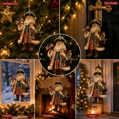 250th Anniversary Santa Claus Christmas Tree Ornament