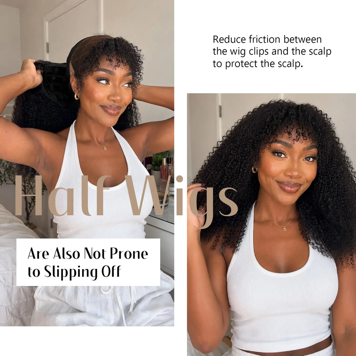 ✨ 2-Pack Non-Slip Adjustable Velvet Wig Grip Headbands – For Wigs & Headscarves 💇‍♀️