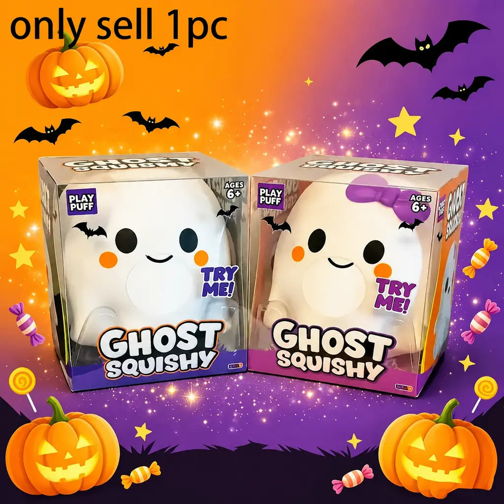 👻 Squeeze. Relax. Watch It Rise--The Spooky-Cute Squishy Kids Can't Stop Squeezing.