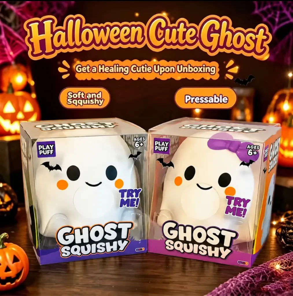 👻 Squeeze. Relax. Watch It Rise--The Spooky-Cute Squishy Kids Can't Stop Squeezing.